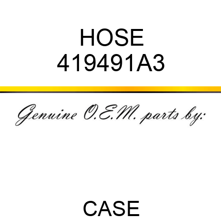 HOSE 419491A3