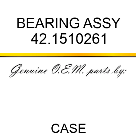 BEARING ASSY 42.1510261