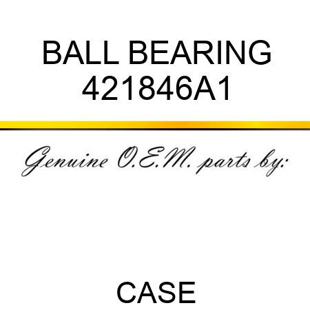 BALL BEARING 421846A1