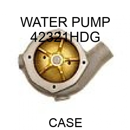 WATER PUMP 42321HDG