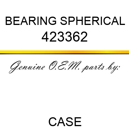 BEARING, SPHERICAL 423362