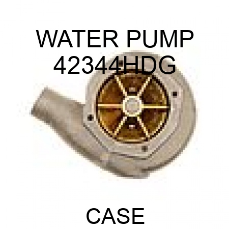 WATER PUMP 42344HDG
