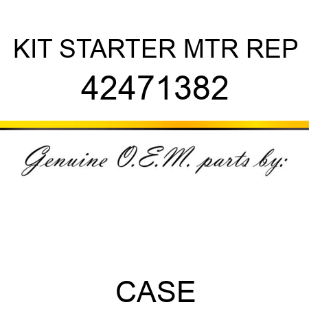 KIT, STARTER MTR REP 42471382