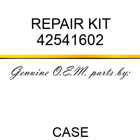 REPAIR KIT 42541602