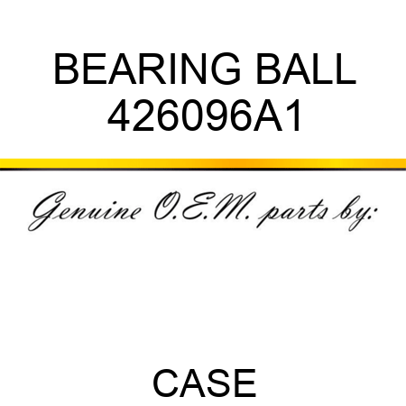 BEARING, BALL 426096A1