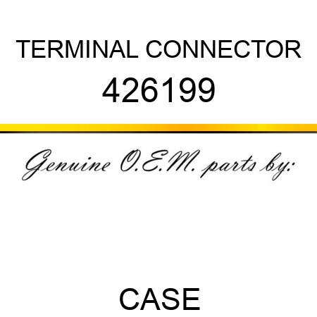 TERMINAL CONNECTOR 426199