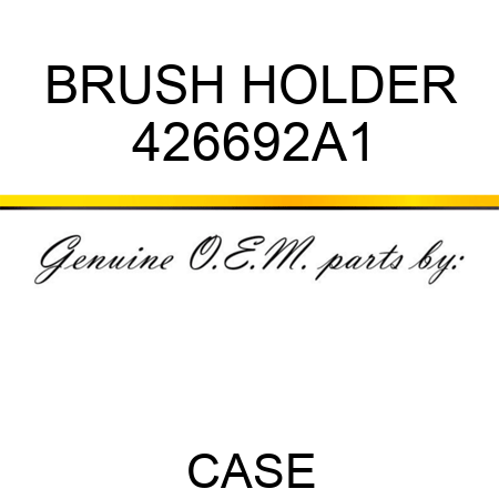 BRUSH HOLDER 426692A1