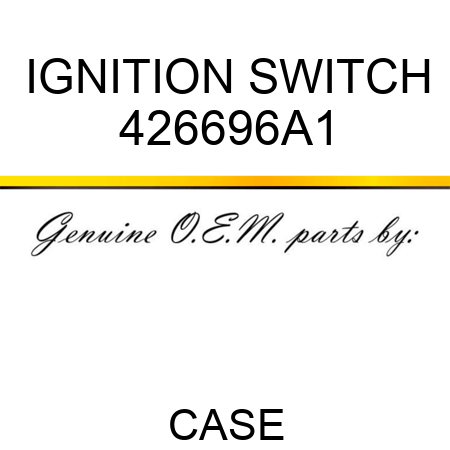 IGNITION SWITCH 426696A1