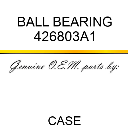 BALL BEARING 426803A1