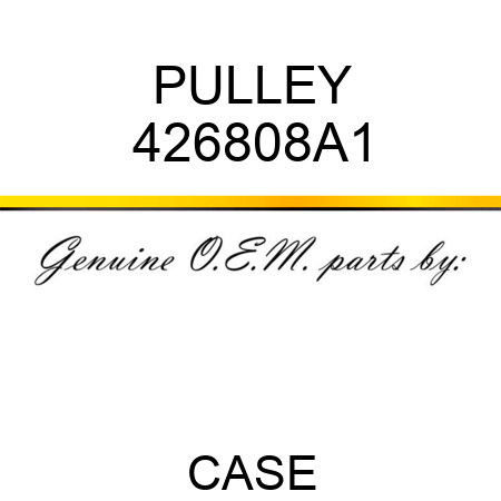 PULLEY 426808A1