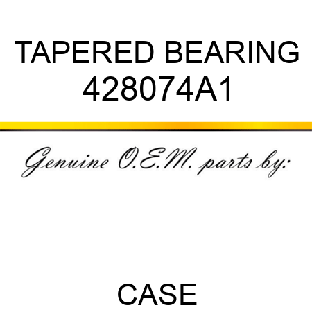 TAPERED BEARING 428074A1