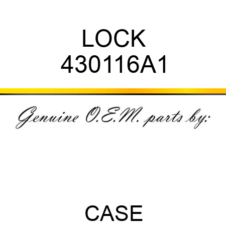 LOCK 430116A1