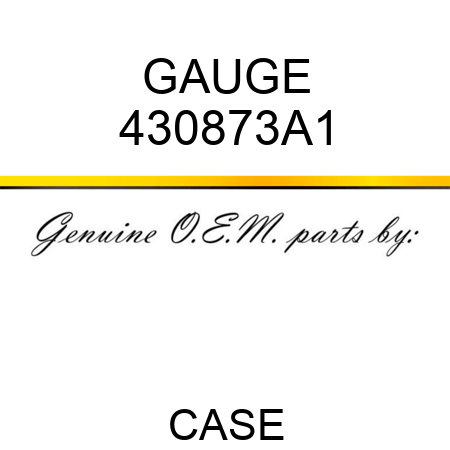 GAUGE 430873A1