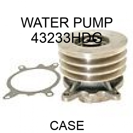 WATER PUMP 43233HDG