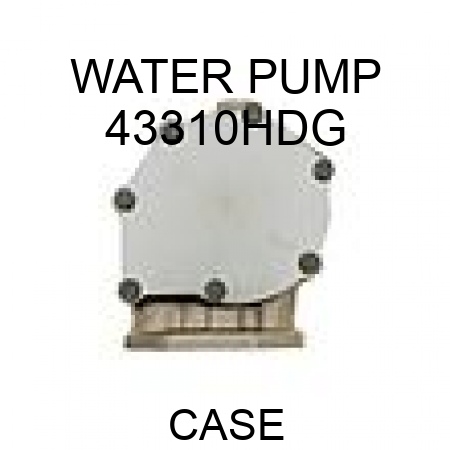 WATER PUMP 43310HDG