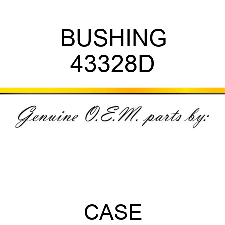 BUSHING 43328D