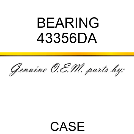 BEARING 43356DA