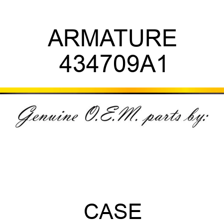 ARMATURE 434709A1