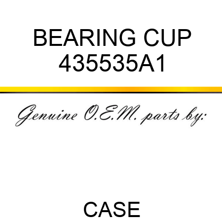 BEARING CUP 435535A1