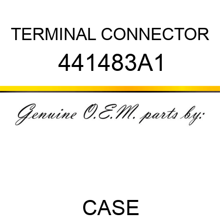 TERMINAL CONNECTOR 441483A1