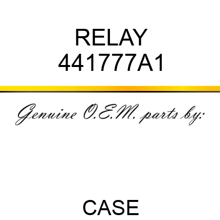 RELAY 441777A1