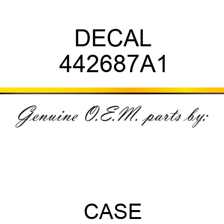 DECAL 442687A1