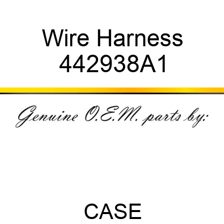 Wire Harness 442938A1