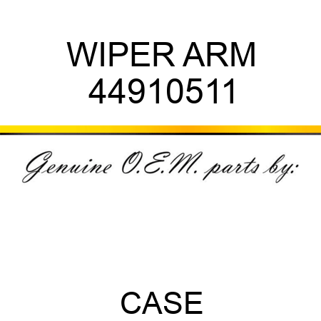WIPER ARM 44910511