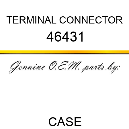 TERMINAL CONNECTOR 46431