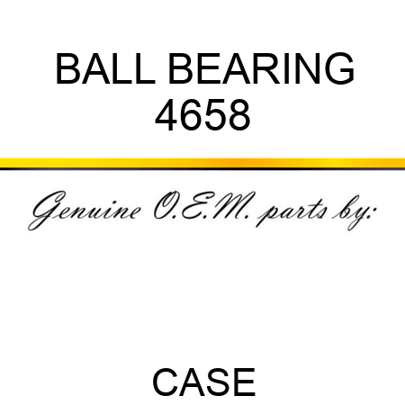 BALL BEARING 4658