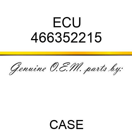 ECU 466352215