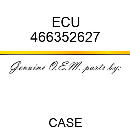 ECU 466352627