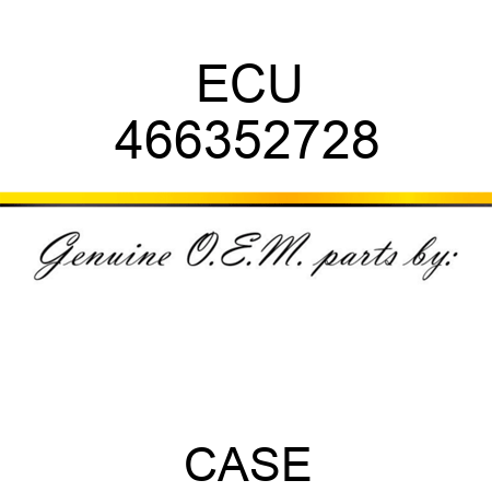 ECU 466352728