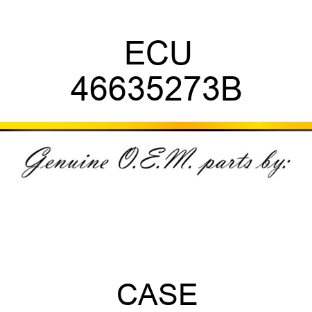 ECU 46635273B