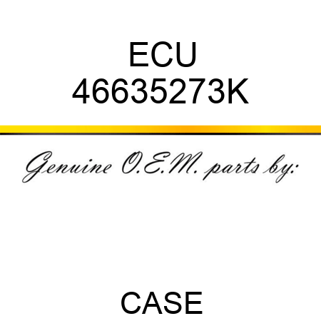 ECU 46635273K