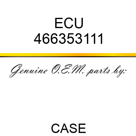 ECU 466353111