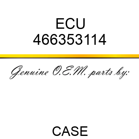 ECU 466353114