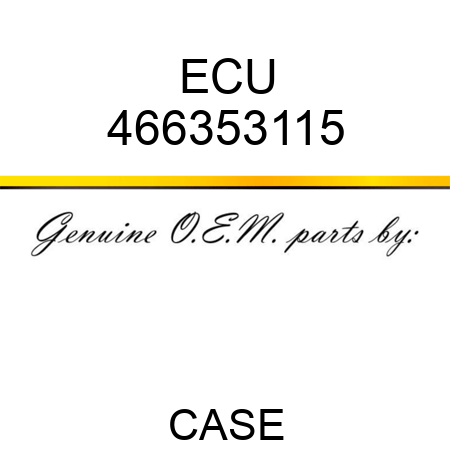 ECU 466353115