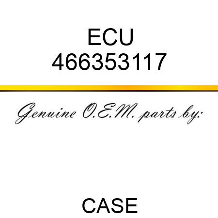 ECU 466353117
