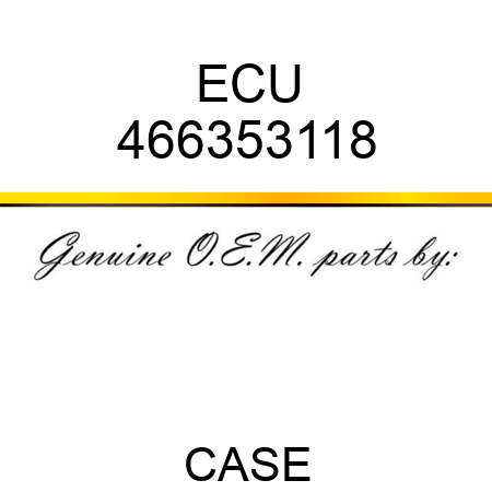 ECU 466353118
