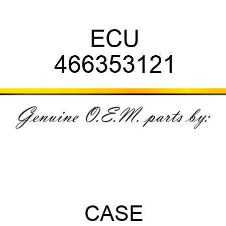 ECU 466353121