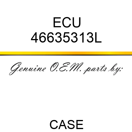 ECU 46635313L