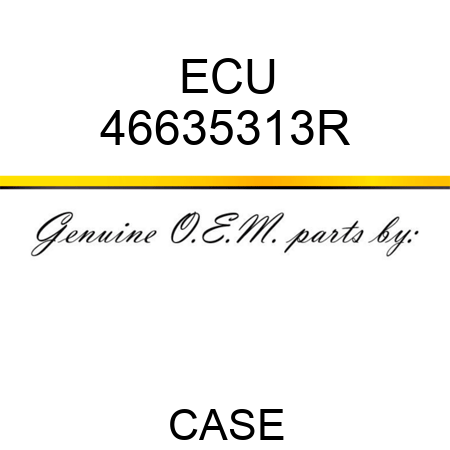 ECU 46635313R