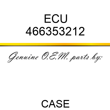 ECU 466353212