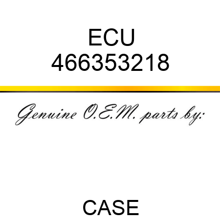 ECU 466353218