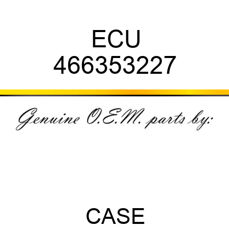 ECU 466353227