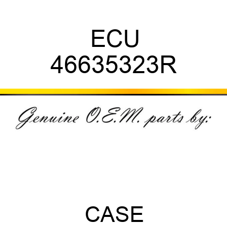 ECU 46635323R