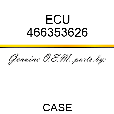 ECU 466353626