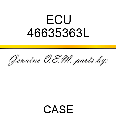 ECU 46635363L