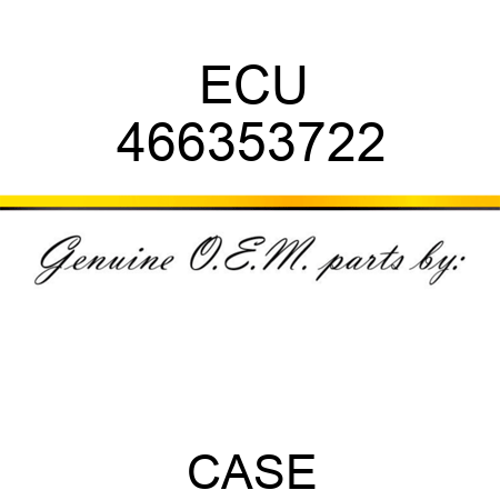 ECU 466353722